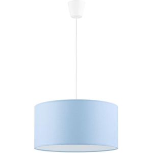 Hanglamp aan een koord RONDO KIDS 1xE27/15W/230V blauw