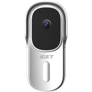 Video deurbel met bewegingssensor Full HD 1080p IP65 Wi-Fi wit + speaker