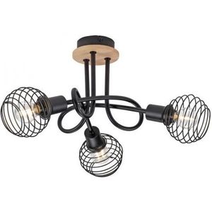 Leuchten Direkt 15923-79 - Bevestigde hanglamp EUGEN 3xE14/40W/230V