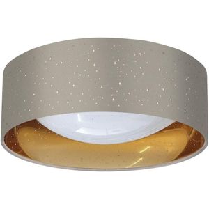 LED Plafondlamp TULUZA LED/18W/230V diameter 32 cm bruin