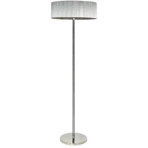 Staande lamp SOLO 3xE14/40W/230V grijs/glanzend chroom