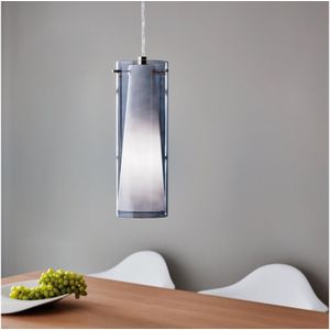 EGLO 90304 - Hanglamp PINTO NERO 1 x E27/60W gerookt