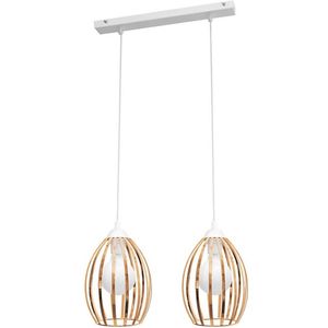 Hanglamp aan koord DALI 2xE27/15W/230V koper