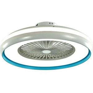 LED Plafondlamp met een ventilator LED/45W/230V 3000/4000/6500K blauw