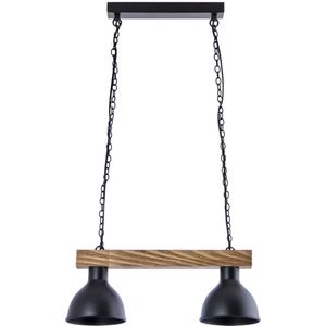 Hanglamp aan een ketting 2xE27/60W/230V