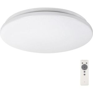 Rabalux 5698 - Dimbare LED Plafond Lamp EMMETT LED/16W/230V + afstandsbediening