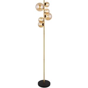 Globo 56135-6S - Staande LED Lamp RIHA 6xG9/3W/230V messing