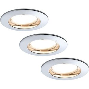 Paulmann 93960 - SET 3xLED/7W IP44 Dimbare Badkamer Lamp COIN 230V