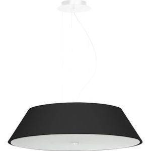 Sollux - Hanglamp aan een koord VEGA 5x E27 / 60W / 230V d. 60 cm zwart