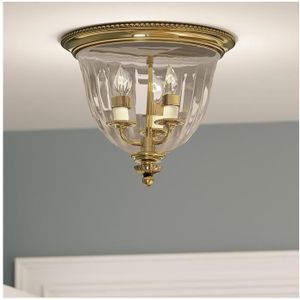 Hinkley - Plafondlamp CAMBRIDGE 3xE14/60W/230V gouden