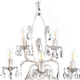 ONLI - Kristallen Wandlamp Teresa - Ivoor - 5-lamps - K9-kristalglas