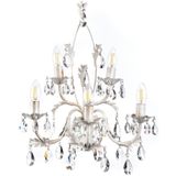 ONLI - Kristallen Wandlamp Teresa - Ivoor - 5-lamps - K9-kristalglas