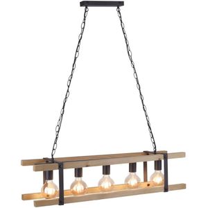 Leuchten Direkt 15685-79 - Hanglamp aan een ketting EDITH 5xE27/60W/230V