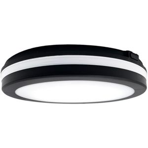 Top Light - LED Badkamerlamp COMET LED/15W/230V IP54 diameter 20 cm zwart