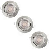 Ledvance - SET 3x Dimbare LED Inbouw Lamp SIMPLE LED/4,9W/230V