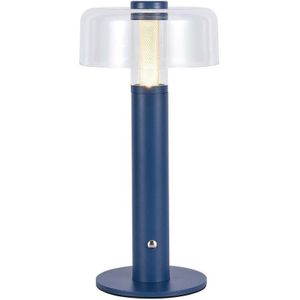 LED Dimbare oplaadbare tafellamp LED/1W/5V 3000K 1800 mAh blauw