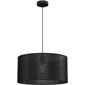 Hanglamp aan een koord LOFT SHADE 1xE27/60W/230V diameter 40 cm zwart