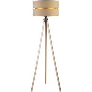 Duolla - Vloerlamp DUO 1xE27/60W/230V beige