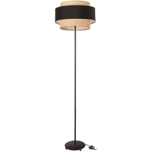 Staande Lamp 1xE27/60W/230V beige