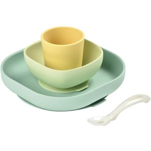 Beaba - Kindereetset Geel 4 st