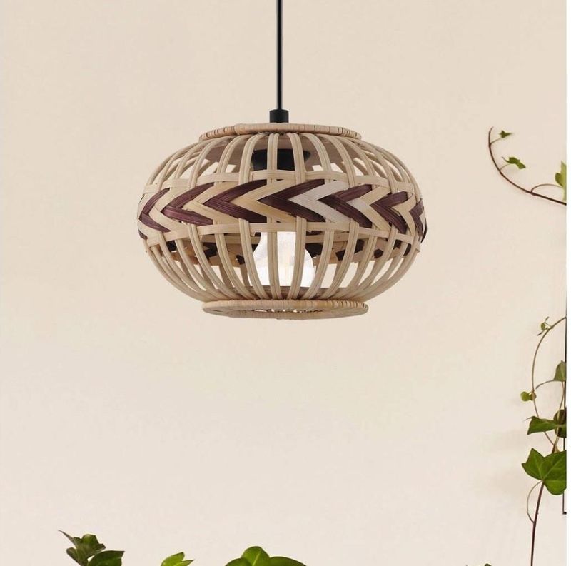 EGLO Dondarrion - Hanglamp - E27 - Ø 26 cm - Zwart