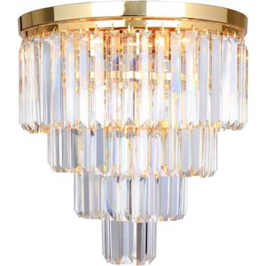 Brilagi - Kristallen plafondlamp MOZART 5xE14/40W/230V goud