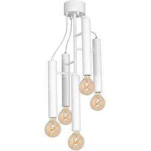 Hanglamp met vaste pendel BISSA 5xE27/60W/230V