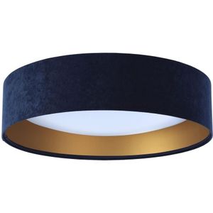LED Plafond Lamp GALAXY 1xLED/24W/230V blauw/goud