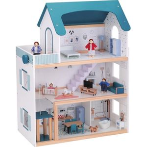 2Kids Toys - Houten poppenhuis Barbora