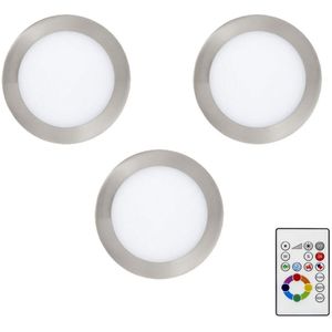 Eglo 78738-SET 3x LED RGBW Dimbare hangende plafondverlichting TINUS 4,8W/230V + AB