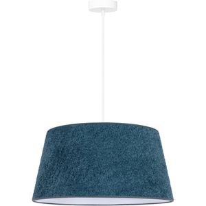 Duolla - Hanglamp aan een koord BOUCLE 1xE27/15W/230V diameter 50 cm turquoise