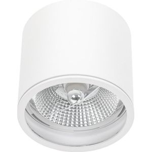 Spectrum - LED Plafondspot CHLOE - GU10 AR111 - IP65 - excl. LED spot - Wit rond