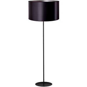 Duolla - Staande lamp CANNES 1xE27/15W/230V 45 cm zwart/zilver