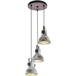 Eglo 49647 - Hanglamp aan koord BARNSTAPLE 3xE27/40W/230V