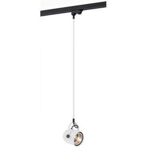 Argon 4312 - Hanglamp voor railsysteem NET 1xE27/15W/230V wit