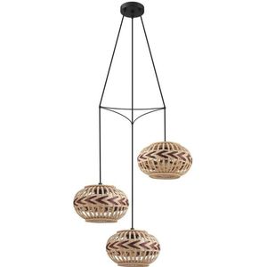 Eglo 43273 - Hanglamp aan koord DONDARRION 3xE27/40W/230V