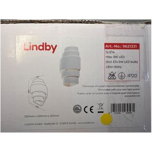 Lindby - Dimbare LED wandverlichting MARIT 1xE14/5W/230V