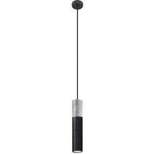 - LED Hanglamp zwart beton BORGIO - 1 x GU10 aansluiting
