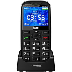 Winner - WG20 C - Mobiele Telefoon - Zwart - 2,31" Kleurenscherm