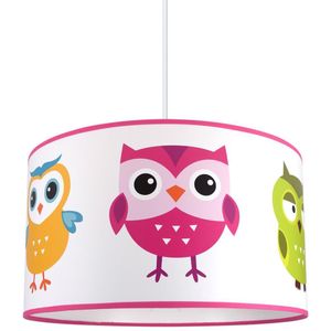 Hanglamp aan koord voor kinderkamer OWL 1x E27 / 60W / 230V