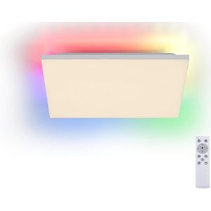 Leuchten Direkt 15561-16- Dimbare LED RGB Plafond Lamp CONRAD 27W/230V+ AB