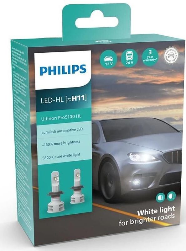 Philips LUM11362U51X2 autolamp H11 12 W