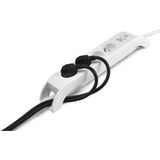 Emos - P54012 - Stekkerdoos - Wit - 4 AC-uitgangen - 2 meter Kabel