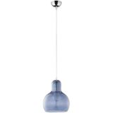 Hanglamp aan koord MANGO 1xE27/60W/230V blauw