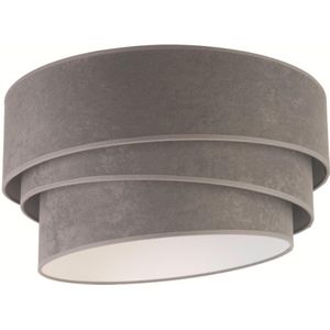 Duolla - Plafond Lamp DEVON 1xE27/40W/230V grijs