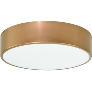 Badkamer Plafond Lamp CLEO 2xE27/24W/230V d. 30 cm goud IP54