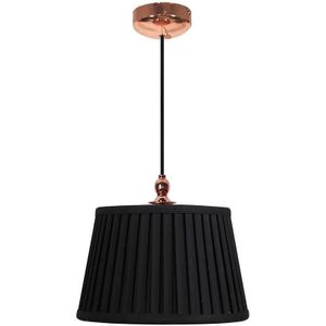 Zwarte Hanglamp aan koord AMORE 1x E27 / 60W / 230V