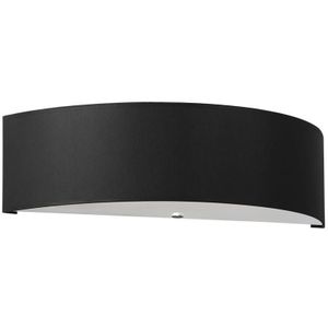 Sollux - Wand Lamp SKALA 2x E14 / 60W / 230V zwart