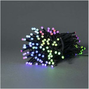 Nedis WIFILX01C84 - LED RGB Lichtketting voor Buiten 84xLED/8 functies 13m IP65 Wi-Fi Tuya