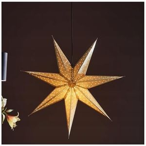 Markslöjd 705790 - Kerst Decoratie GLITTER 1xE14/25W/230V d. 75 cm goud